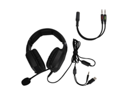 Auriculares De Juego Cableados K8 Con Micrófono Antirruido Led Para Portátil Y Pc