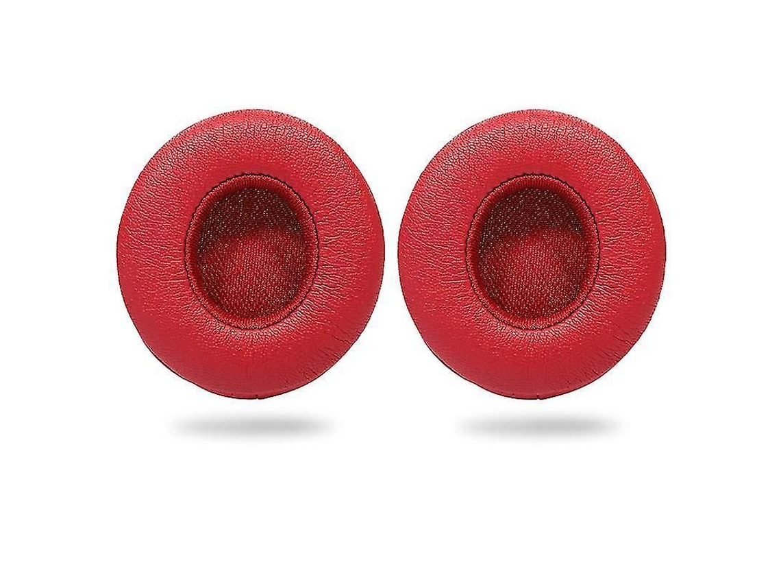 Almohadillas De Repuesto Para Auriculares Beats Solo 2/solo 3 Wireless - Rojo Carmesí