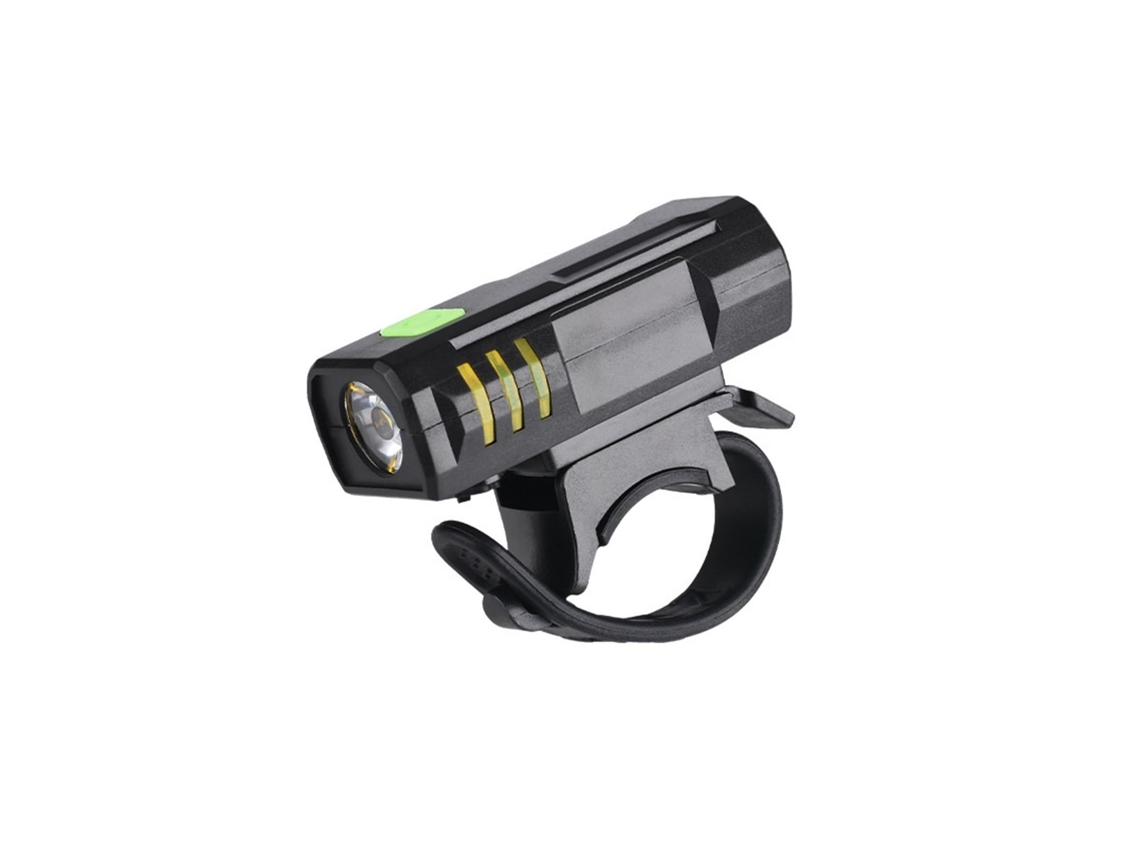 Luz de bicicleta Faro de bicicleta Carga USB Bicicleta de montaña al aire libre LED Equipo de conducción nocturna impermeable Linterna de lu BISBISOUS