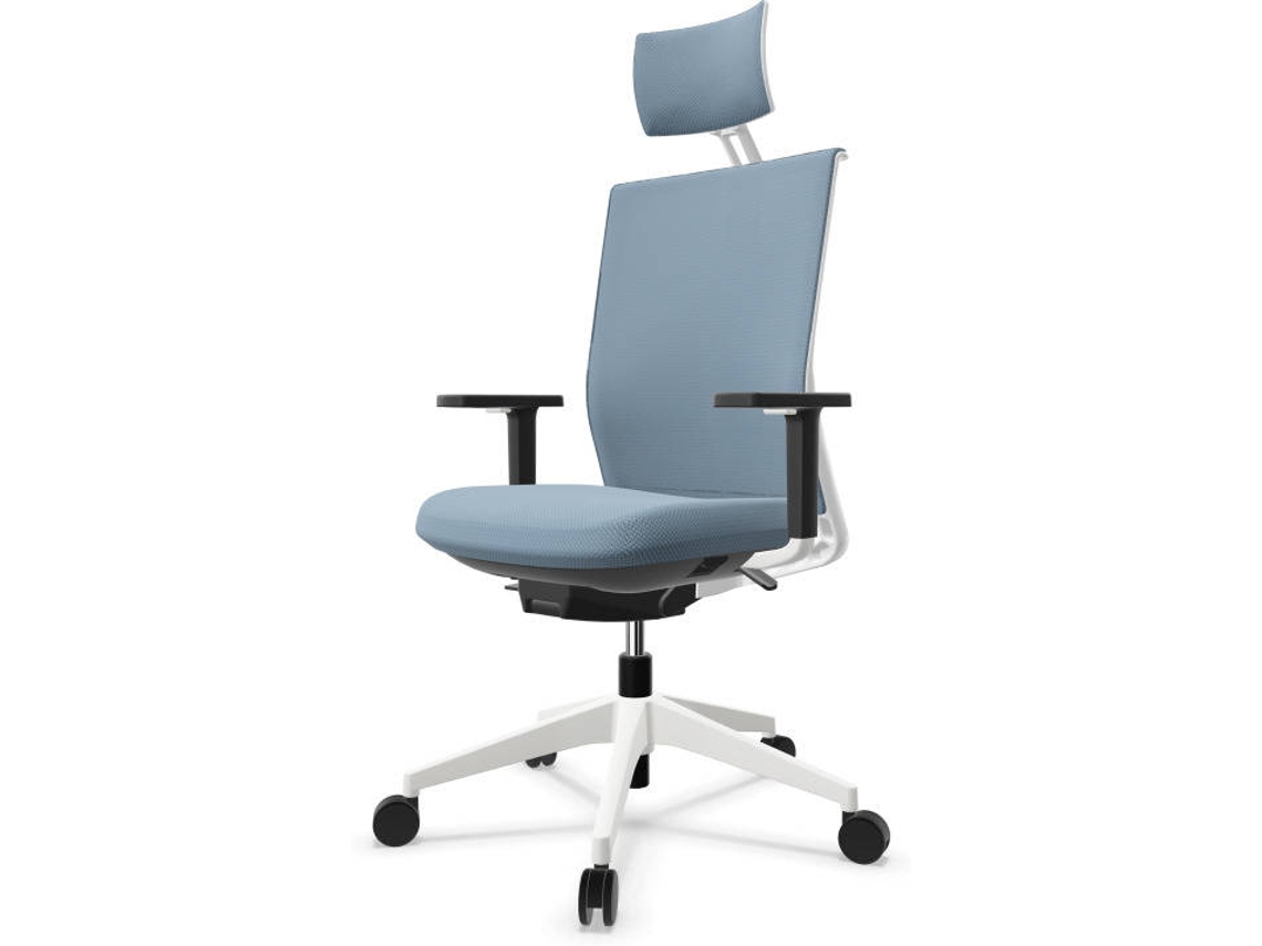 Silla de Escritorio Ejecutiva ACTIU Stay Cabezal Atlantic Sea (67,5x69x109,5cm)