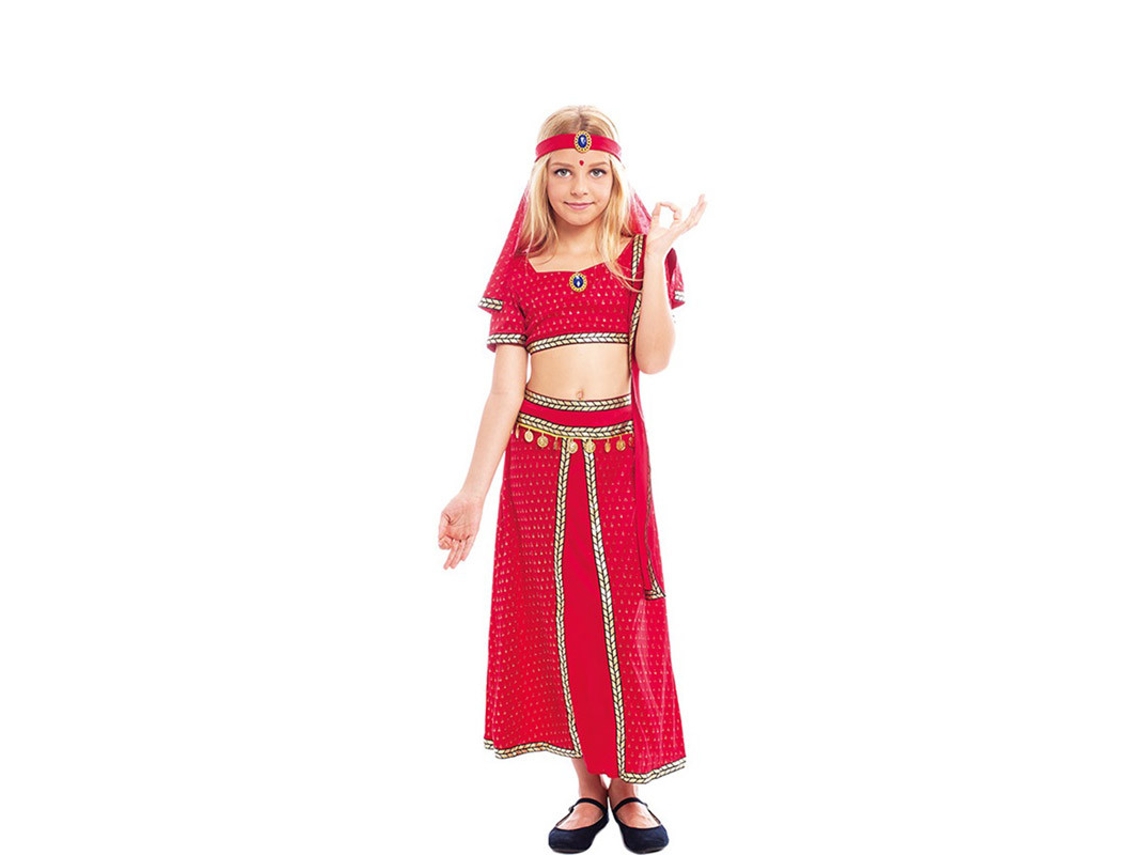 Disfraz de Niña PARTILANDIA fucsia indio bollywood (Tam.: 10-12 anos)