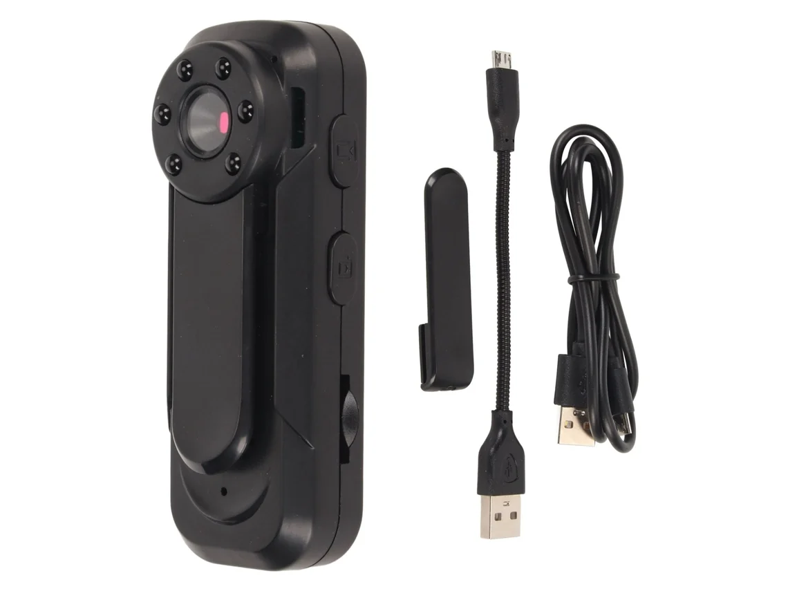 Cámara De Cuerpo Pequeño 1080p 120° Gran Angular Inalámbrica Portátil Mini Cámara De Video De Bolsillo Personal Con Visión Nocturna