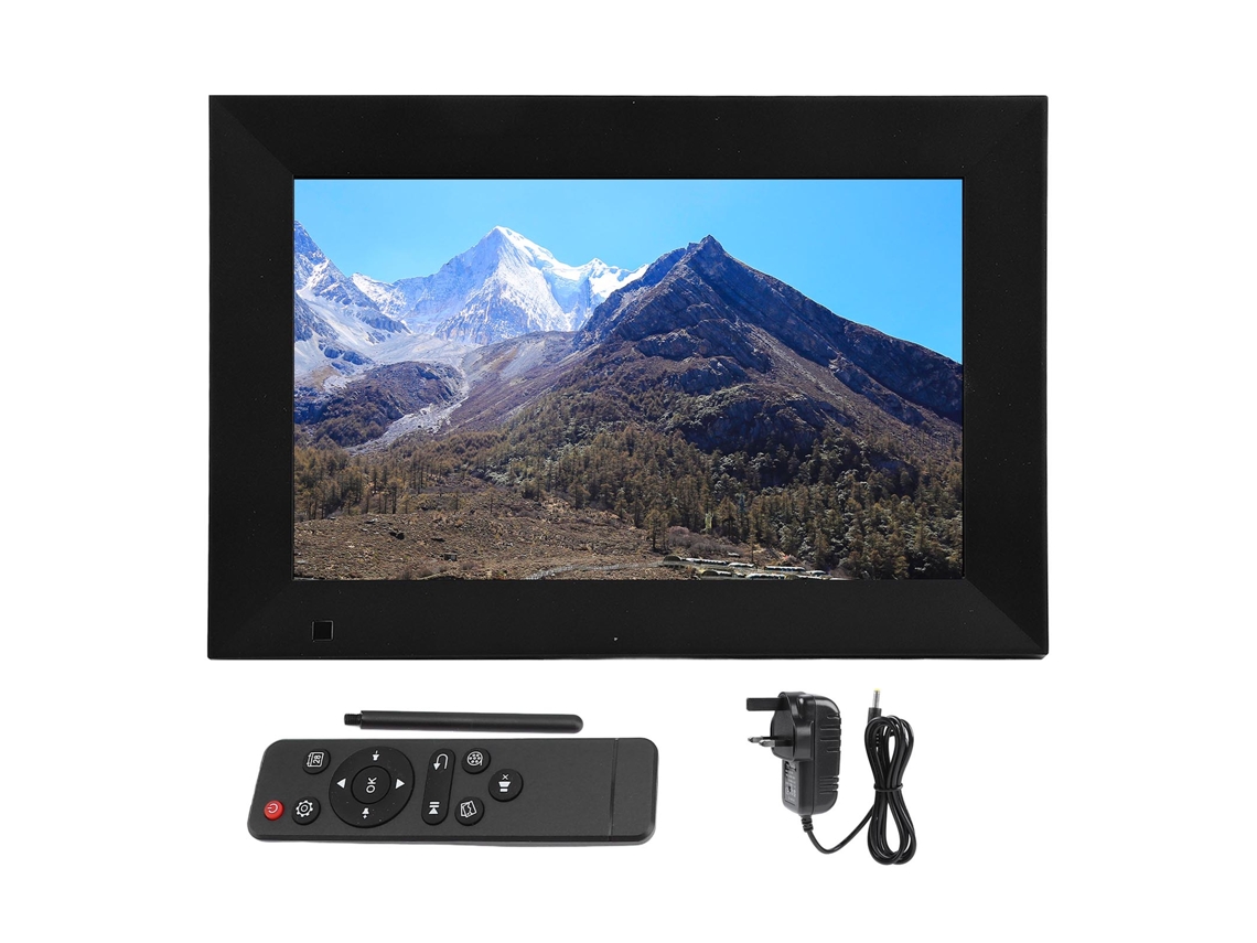 Marco De Fotos Digital 10.1 Pulgadas Hd Ips 1280x800 1080p Control Remoto Plug Uk