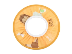 Gorro De Baño Impermeable Para Niños, Con Funda Elástica Para Champú, Color Amarillo Con Diseños De Dibujos Animados.