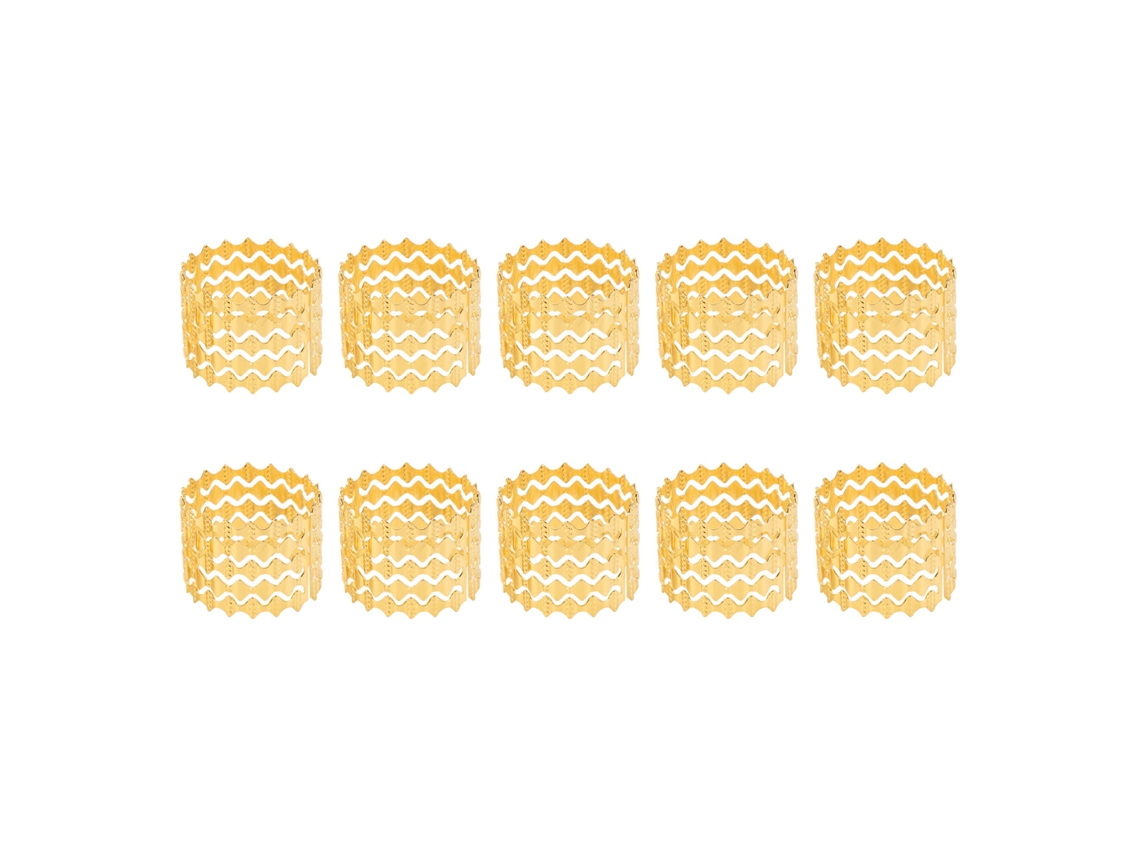 10 Anillos Para Servilletas De Metal, Portaservilletas Para Bodas, Cenas, Fiestas Y Reuniones Familiares