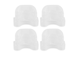 4 Diafragmas De Silicone Para Bomba De Mama S21 Acessórios Reposição Fácil Limpeza