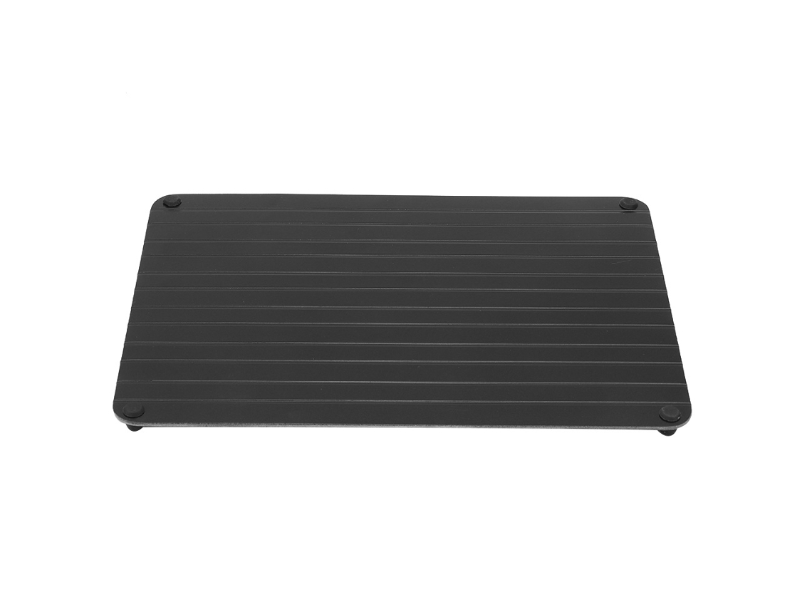 Placa De Descongelación Rápida Para Carne Y Fruta, Bandeja De Aluminio Antideslizante