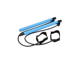 Barra De Pilates Multifuncional (azul) Con Cables Elásticos Para Mejorar La Tensión Del Pecho.