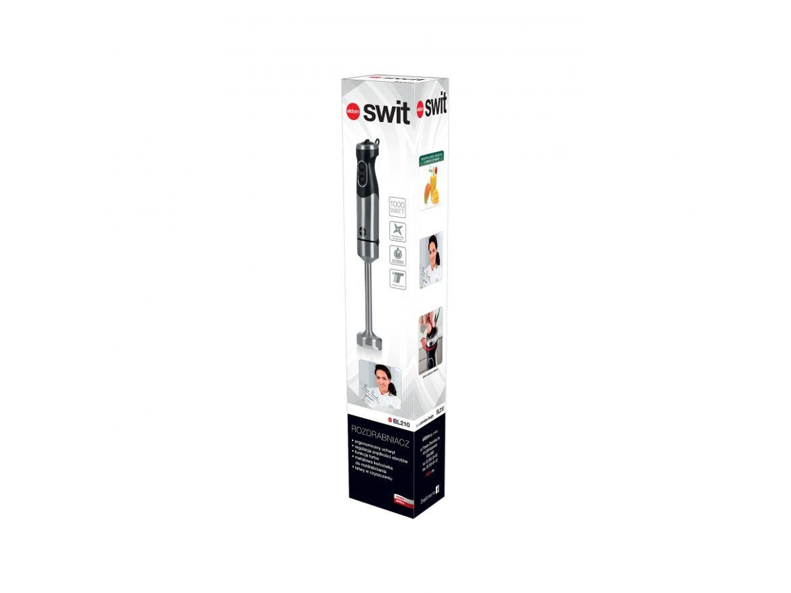 Eldom Bl210 Swit Varita mágica 1000 W Negro Inoxidable