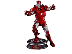 Figura Hot Toys MMS744D64 - Marvel Comics - Iron Man - Iron Man Mark III Red Chrome Version
