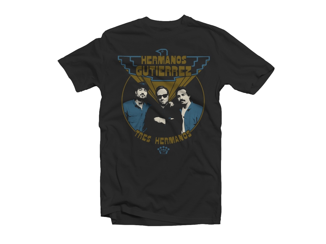 Hermanos Gutierrez Tres Hermanos T-shirt Rockinstone Unisex Adults Best Sellers Size:m