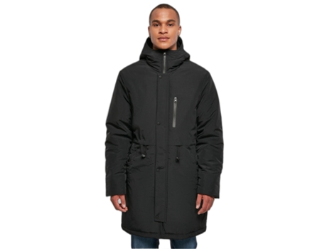 Parka para Hombre URBAN CLASSICS (XL - Poliéster - Negro)