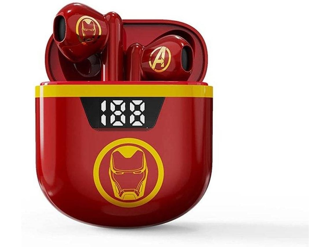 Auriculares Bluetooth True Wireless ENKERS Auriculares semi-in-ear Marvel Tws con pantalla digital LED Control táctil F