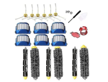 Accesorio Aspiradoras Compatibilidad universal Cepillo Cepillos en rollo Varios juegos de filtros IROBOT Roomba 645 655 677 Roomba IROBOT
