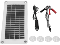 Panel Solar Usb Impermeable De 30 W Para Baterías, Ideal Para Senderismo Y Acampada Al Aire Libre.