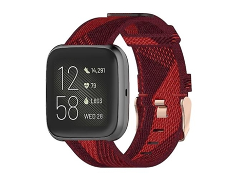 Correa De Reloj Inteligente Para Fitbit Versa 2, Fitbit Versa, Fitbit Versa Lite, Fitbit Blaze Rojo VENISYMLIS