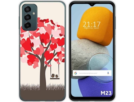 Carcasa para Samsung Galaxy M23 5G TUMUNDOSMARTPHONE Dibujos Pajaritos Multicolor