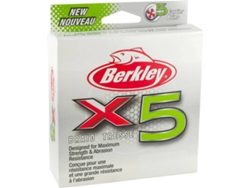 Línea de Pesca Trenzadas BERKLEY X5 Braid (0.300 mm - 0,10 mm)