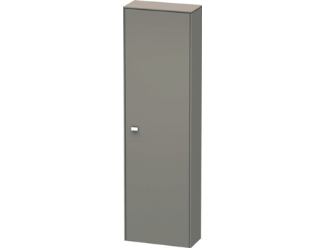 Gabinete alto DURAVIT Brioso 177,0x52,0x24,0 cm 1 puerta bisagra derecha 1 estante de madera 3 estantes de vidrio