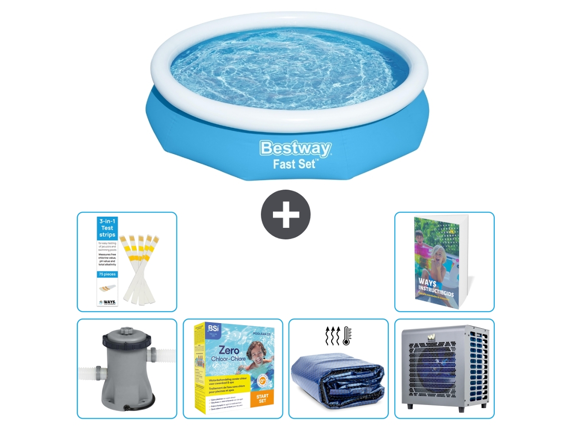 Bestway Piscina Bestway Fast Set Redonda - 305x66 Cm - 7-peças S331