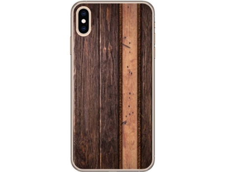 Carcasa iPhone XS Max TUMUNDOSMARTPHONE Madera 05 Multicolor