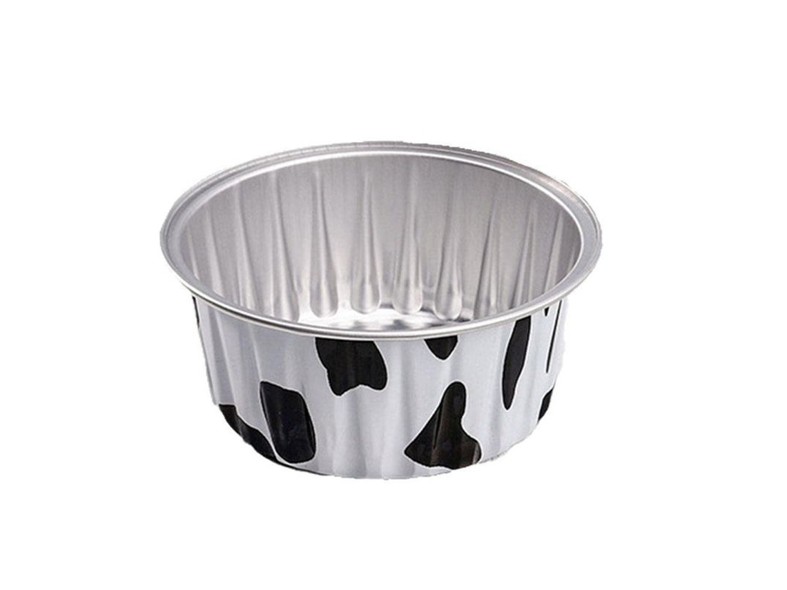 2026da-cubiertos De Hornear De Papel De Aluminio Reutilizables, 50 Piezas Moldes Para Cupcakes 130ml