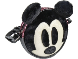 Bandolera MICKEY MOUSE (Rosa - Cuero Sintético - 21x21x6 cm)