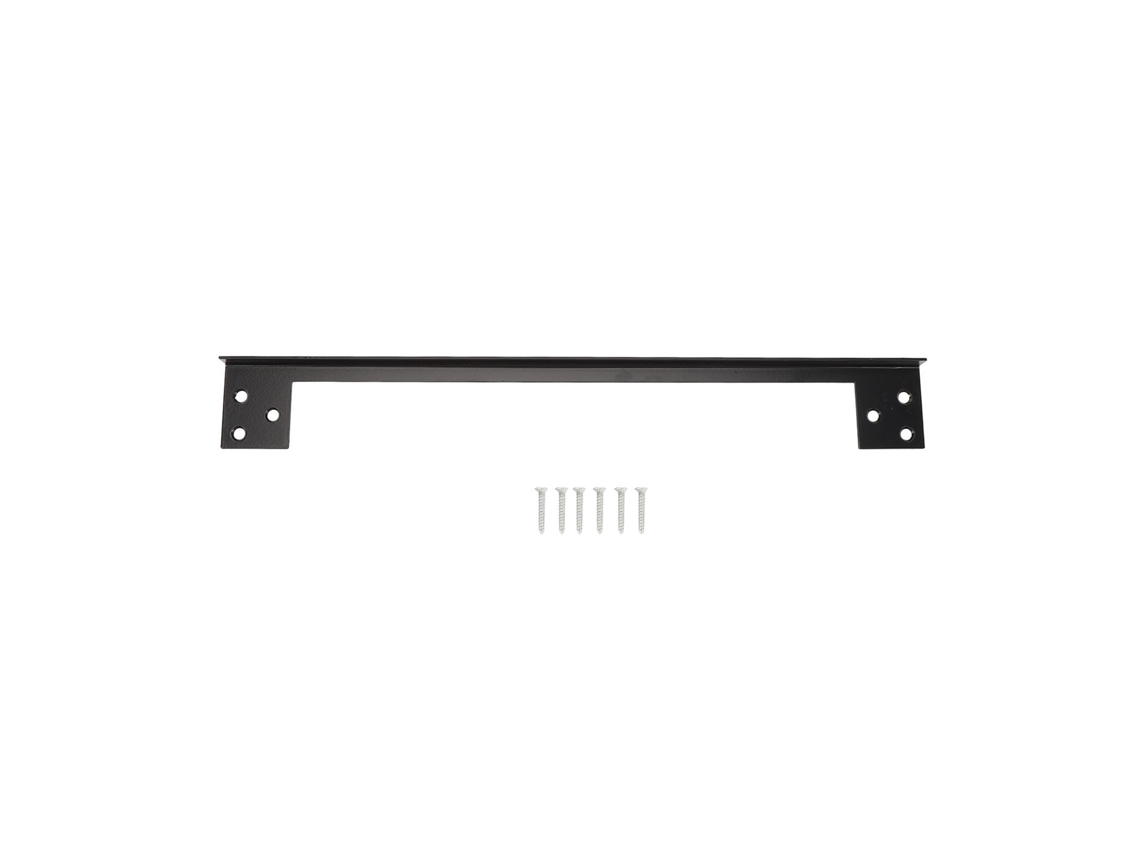 Placa protectora de acero inoxidable para cerradura de puerta, 27,94 cm de largo.