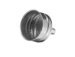 Cecotec Accesorio Cafetera Italiana Piccolina Funnel 2. Embudo De Aluminio Para Cafeteras Italianas, Facilita Uso