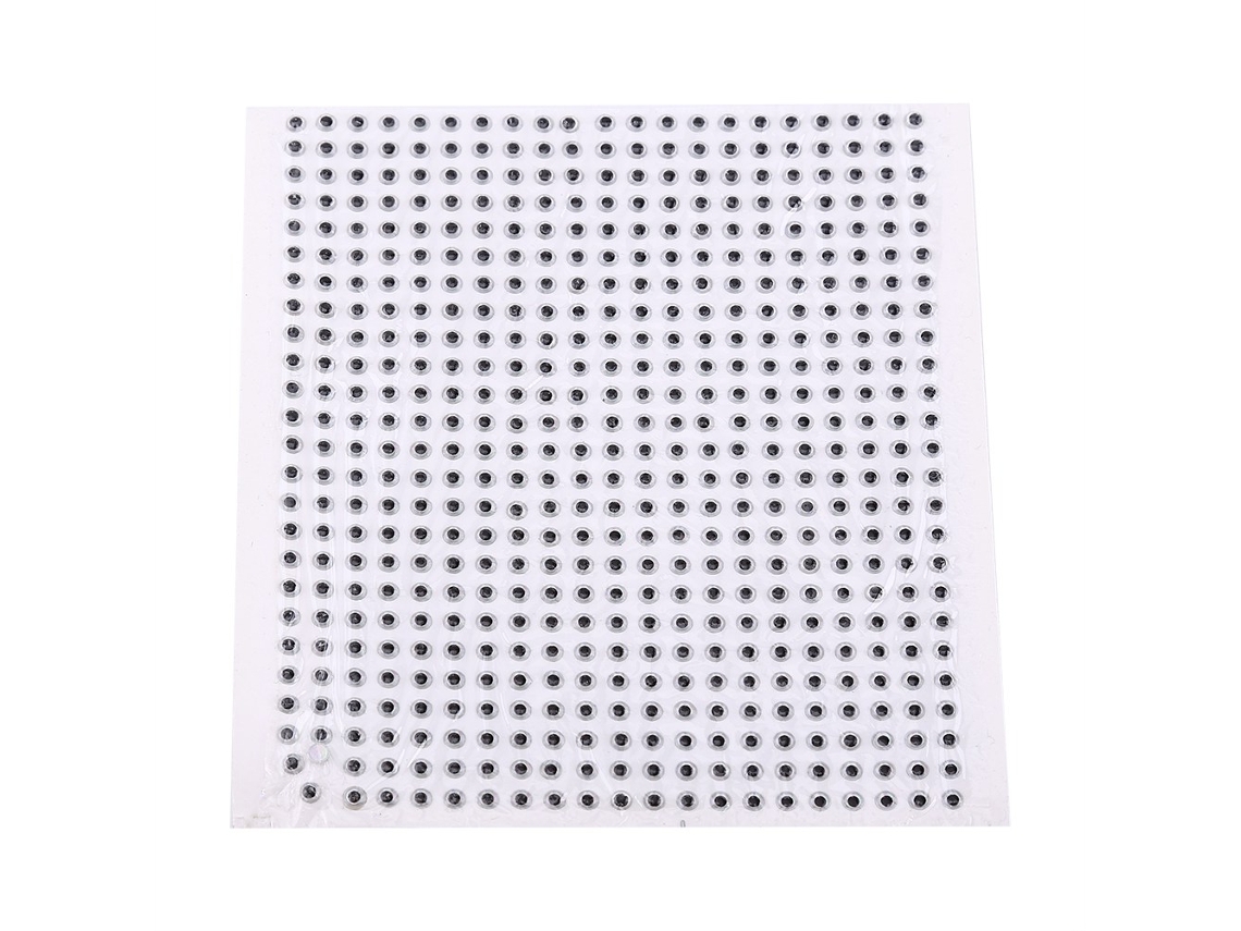 2026rebe-500 Piezas Ojos De Señuelo De Pesca 3d Adhesivos, Accesorio Para Hacer Cebo, Plata, 4mm