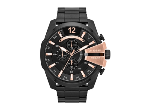 Reloj DIESEL Hombre (Acero Inoxidable - Negro)