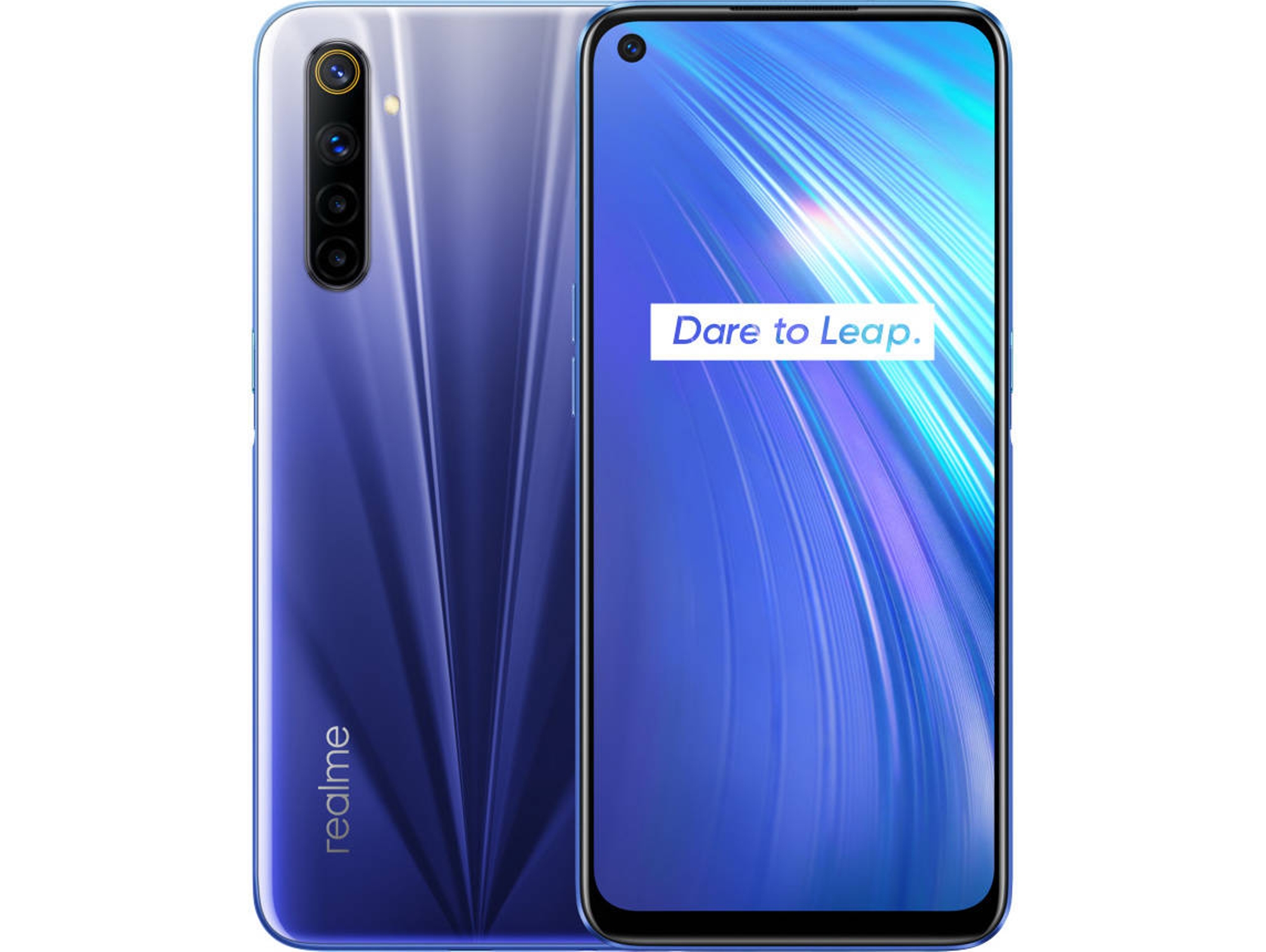 Smartphone REALME 6 (6.5'' - 4 GB - 128 GB - Azul)