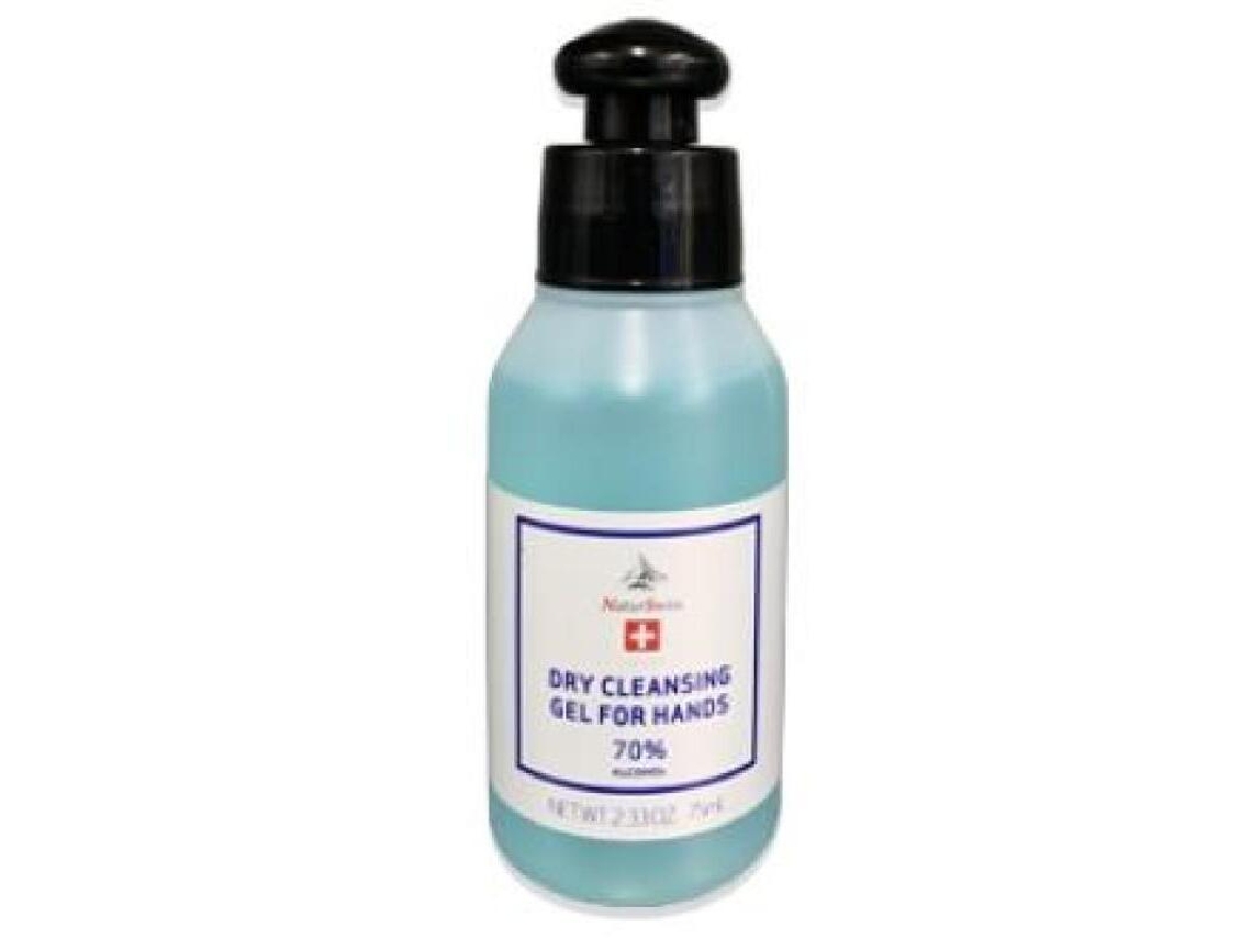 Gel hidroalcohólico higienizante de manos 75 ml Natur Swiss