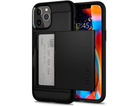 Carcasa Apple SPIGEN iPhone 12, 12 Pro Gearlock Negro