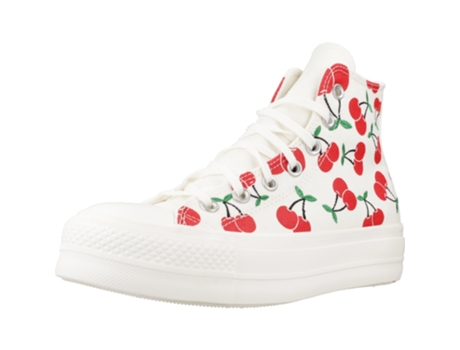 Zapatillas de Mujer CONVERSE Chuck Taylor All Star Lift Platform Tecido Blanco (39)