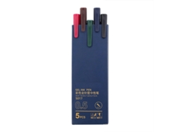 5 uds Bolígrafo Gel Color System Morandi Body Mate Intercambiable Para Estudiantes 5017