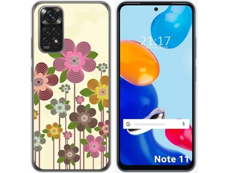 Carcasa Xiaomi Redmi Note 11 TUMUNDOSMARTPHONE Dibujos Primavera En Flor Multicolor
