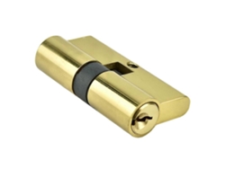 Cilindro De Fechadura De Cobre De 60 Mm Com Abertura Dupla, Sistema Antifurto Para Portas, Com Chaves.
