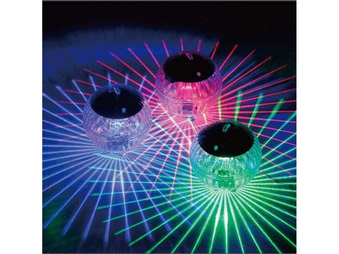 Luz Flotante Solar Esfera Mágica De Cambio De Color Para Piscina Y Estanque