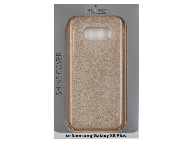 Funda Samsung Galaxy S8 PURO Shine Dorado