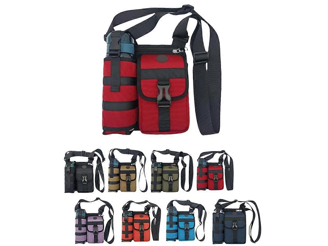 Bolso bandolera Rosewell para botellas de agua, bolso bandolera deportivo para botellas de agua