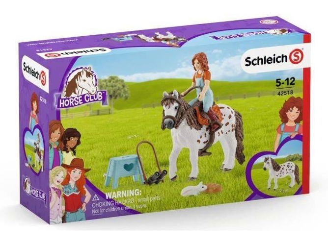 Figura SCHLEICH Mia (Con Caballo Spotty)