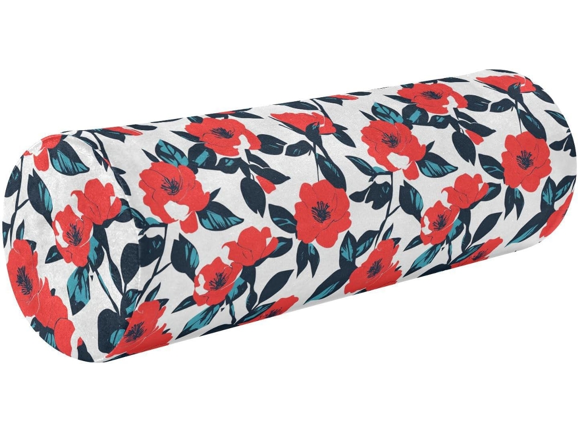 Almohada Cilíndrica Frodotgv Funda Espuma Viscoelástica Anchobrsoporte Soporte Duradero.brfácil Limpiar: