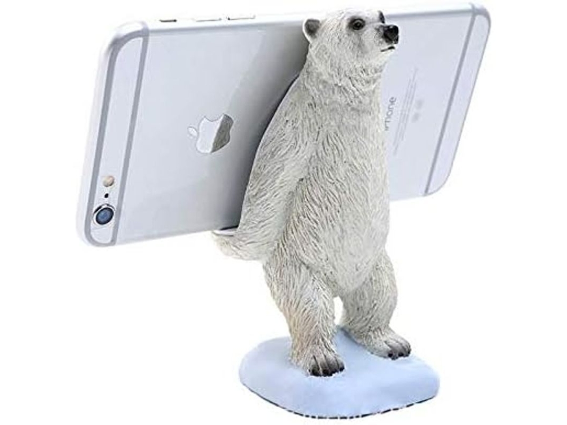 Soporte Para Teléfono Con Forma De Oso Polar Para Escritorio, Soporte Para Smartphone Con Diseño De Animal Para Iphone 12 Xs