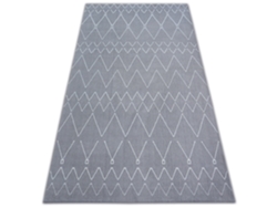 Alfombra DYWANY LUSZCZOW Sense Micro 81249 (Gris - 120 x 170 cm - Poliéster)