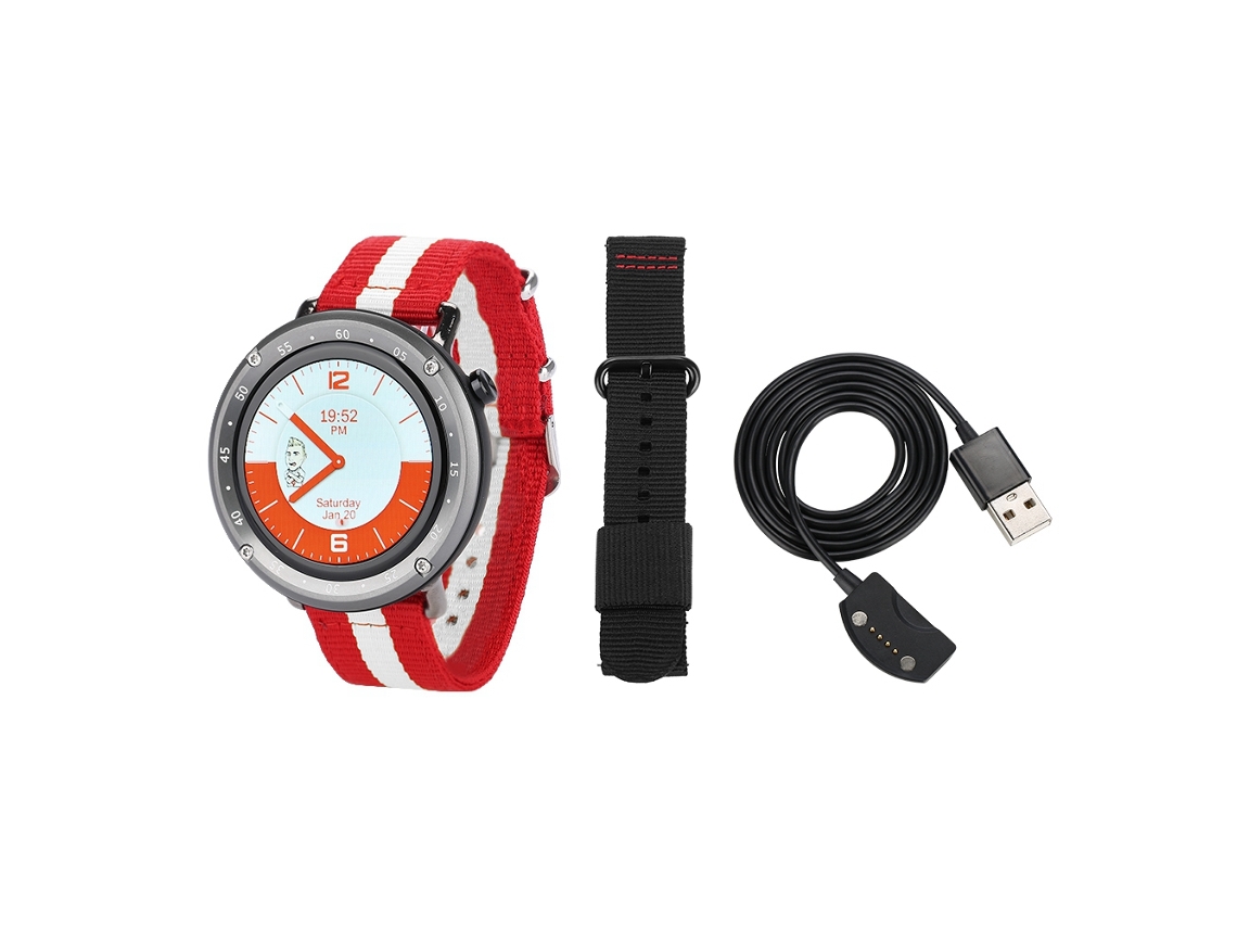 Reloj inteligente Bluetooth con monitor de frecuencia cardíaca y rendimiento deportivo