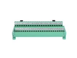 Placa De Interfaz Plc Idc-50p, Bloque De Terminales Con Conector, Montaje En Riel Din De 35 Mm