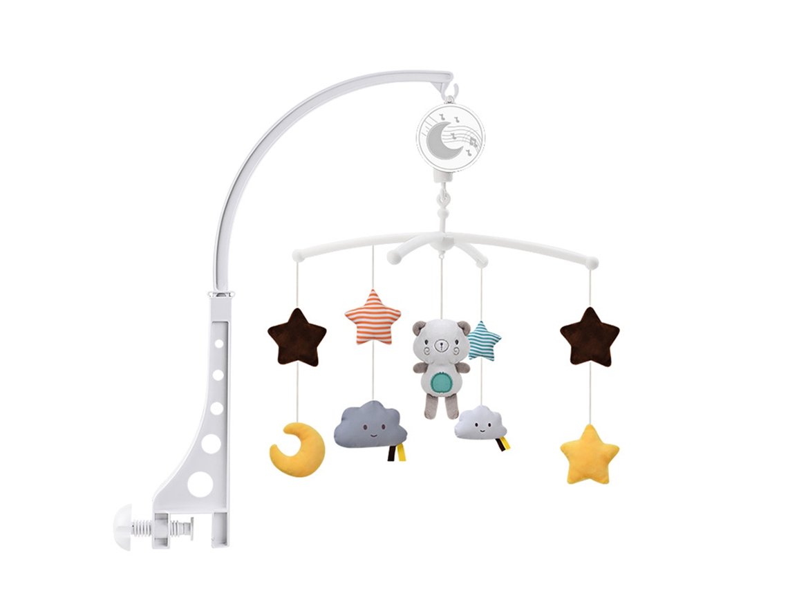 Yncm-móvil Musical Para Cuna Con Juguetes Colgantes Giratorios, Decoración Para Cuna De Bebé Para Niños Y Niñas