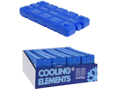 Juego de 2 Neveras para Nevera Portátil COOLING ELEMENTS (2x400cl)