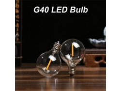 Bombilla Led De Repuesto G40 E12, Impermeable, 220v, 2700k, Para